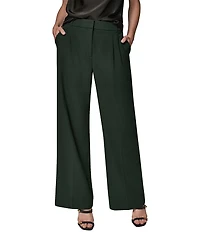 Donna Karan Pleated Wide Leg Pants