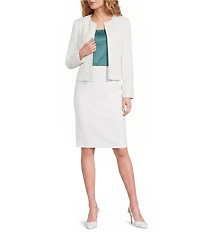Donna Karan Polished Suiting Pencil Skirt