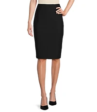 Donna Karan Ponte Knit Coordinating Pencil Skirt
