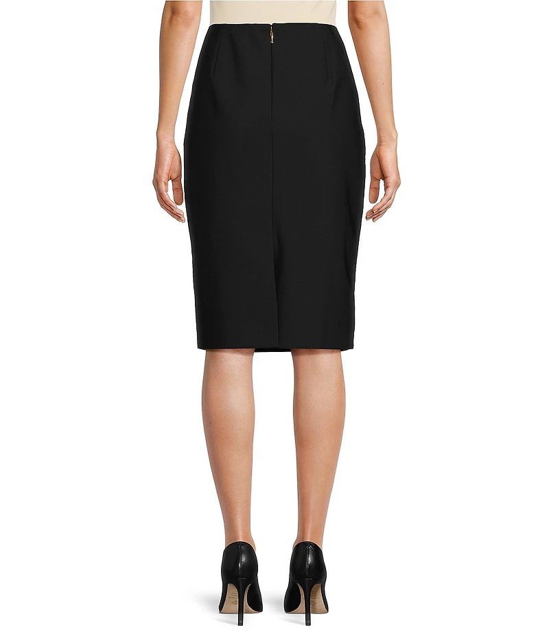 Donna Karan Ponte Knit Coordinating Pencil Skirt