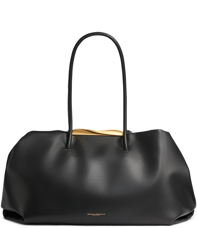 Donna Karan Poplin Large Satchel Bag
