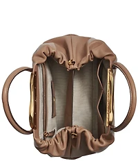 Donna Karan Poplin Satchel Bag