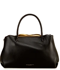 Donna Karan Poplin Small Satchel Handle Bag