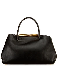 Donna Karan Poplin Small Satchel Handle Bag