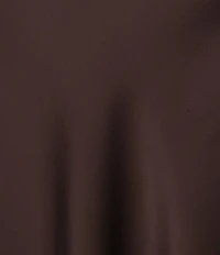 Donna Karan Satin Pull On A-Line Midi Skirt