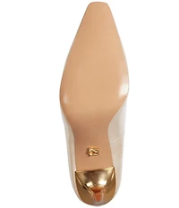 Donna Karan Savita Patent Leather Stiletto Dress Pumps