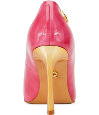 Donna Karan Savita Patent Leather Stiletto Dress Pumps