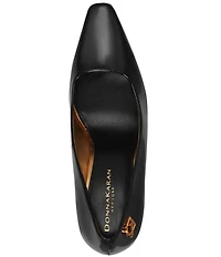 Donna Karan Savita Patent Leather Stiletto Dress Pumps