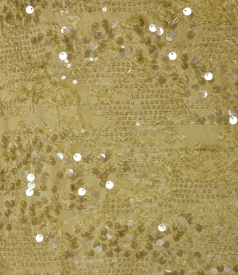 Donna Karan Sequin Detail Sleeveless Dress