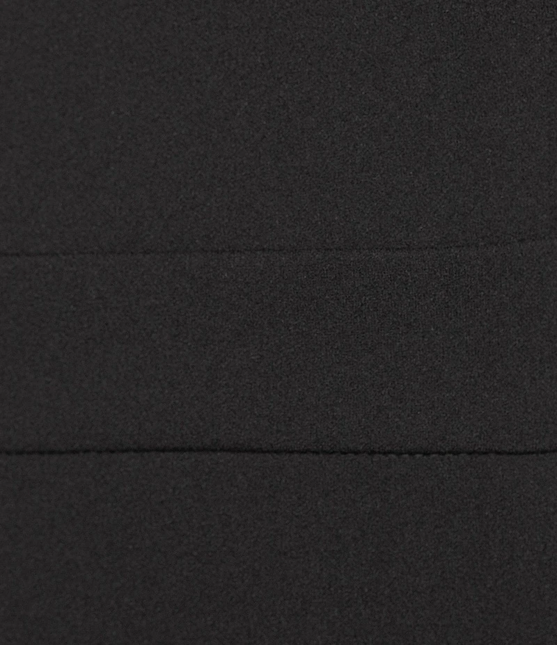 Donna Karan Square Neck Scuba Crepe Cocktail Dress