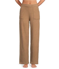 DKNY by Donna Karan Sweater Knit Patch Pocket Lounge Pants