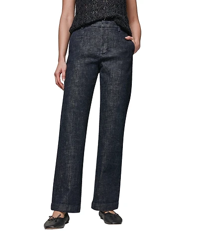 Donna Karan The Donna Mid Rise Modern Trousers