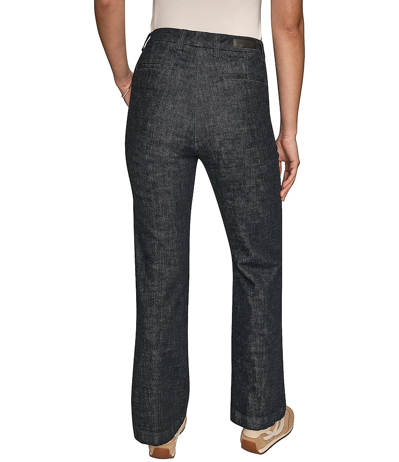 Donna Karan The Donna Mid Rise Modern Trousers