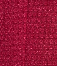 Donna Karan Tweed Crew Neck Button Front Cropped Jacket