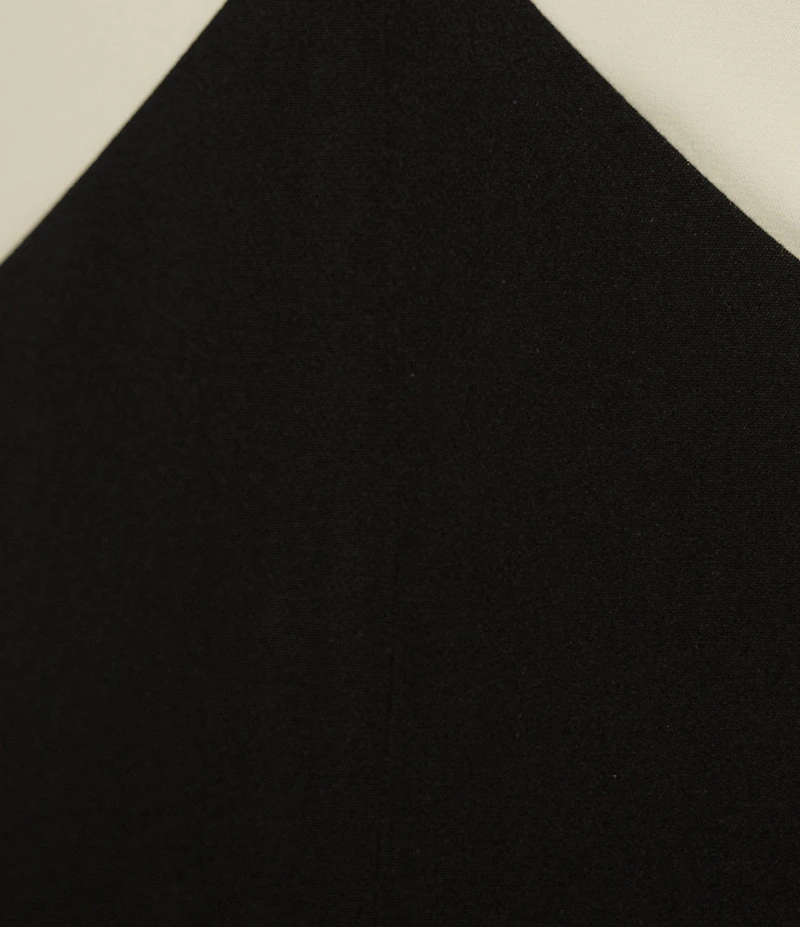 Donna Karan V-Neck Flutter Sleeve Caped Sheath Dress
