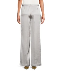 Donna Karan Vapor Charmeuse Wide Leg Pants
