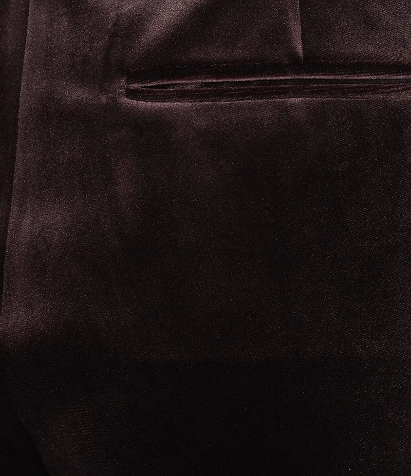 Donna Karan Velvet Straight Leg Pants