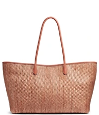 Donna Karan Weekend Straw Medium Tote Bag