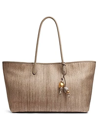 Donna Karan Weekend Straw Medium Tote Bag