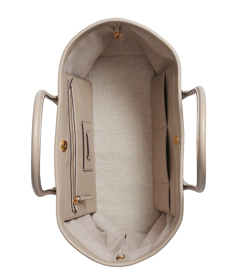 Donna Karan Weekend Straw Medium Tote Bag