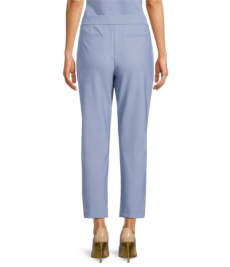 Donna Karan Woven Slim Leg Ankle Pants