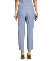 Donna Karan Woven Slim Leg Ankle Pants
