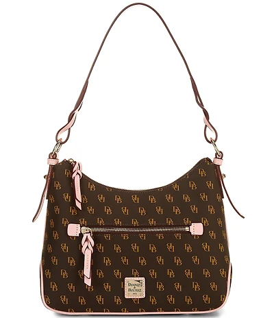 Dooney & Bourke Blakely Contrast Trim Hobo Shoulder Bag