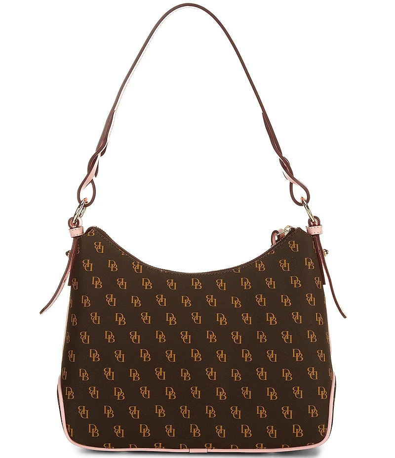 Dooney & Bourke Blakely Contrast Trim Hobo Shoulder Bag