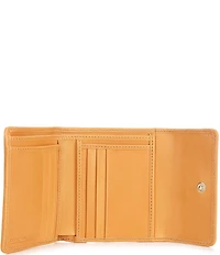 Dooney & Bourke Blakely Signature Logo Small Flap Contrast Trim Wallet