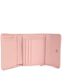 Dooney & Bourke Blakely Signature Logo Small Flap Contrast Trim Wallet