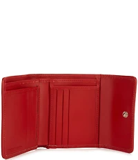 Dooney & Bourke Blakely Signature Logo Small Flap Contrast Trim Wallet