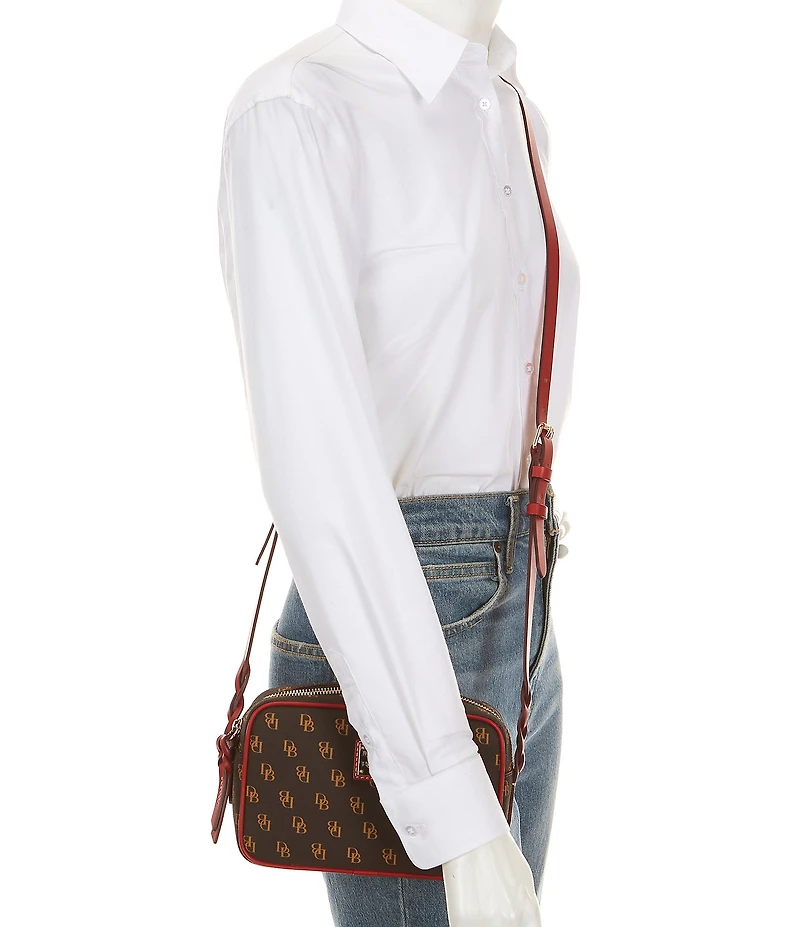 Dooney & Bourke Loni Contrast Trim Crossbody Bag