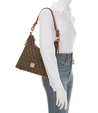 Dooney & Bourke Bryce Logo Hobo Bag