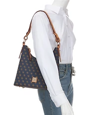 Dooney & Bourke Bryce Logo Hobo Shoulder Bag