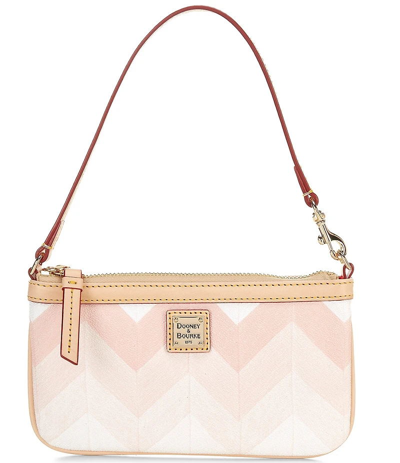 Dooney & Bourke Chevron Large Slim Wristlet
