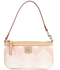 Dooney & Bourke Chevron Large Slim Wristlet
