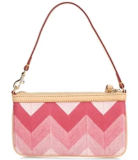 Dooney & Bourke Chevron Large Slim Wristlet