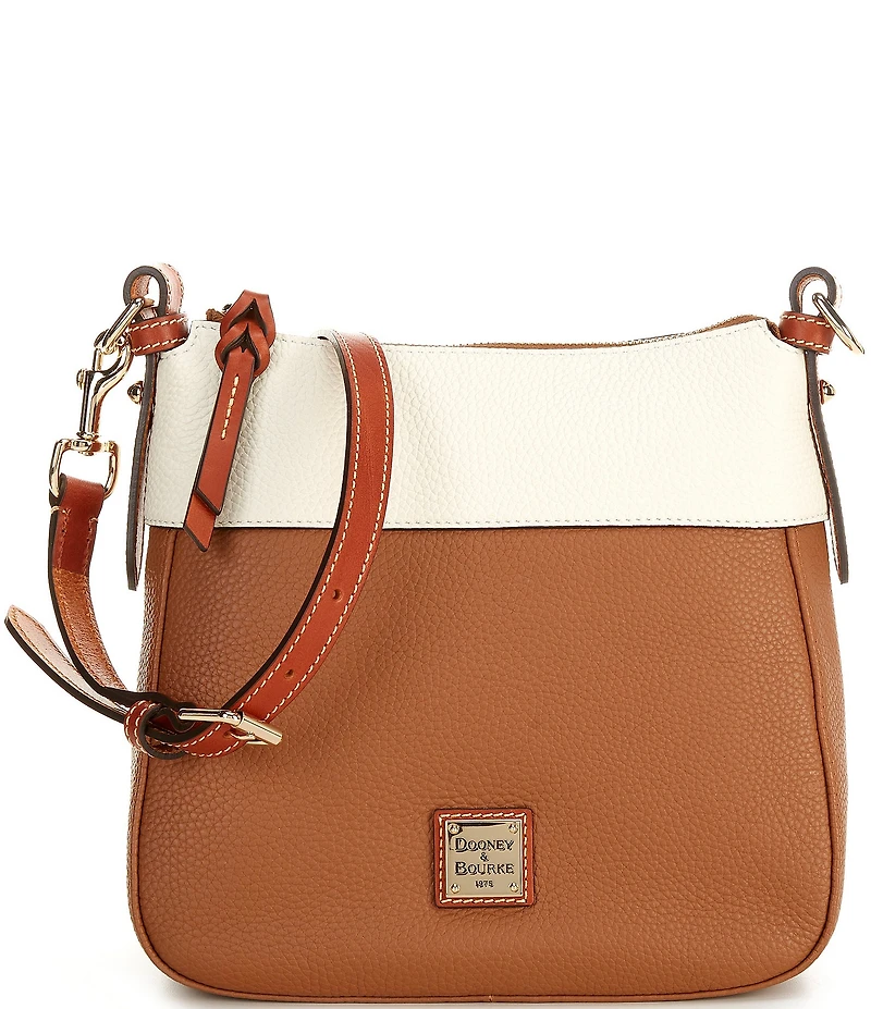 Dooney & Bourke Color Block Leather Crossbody Bag