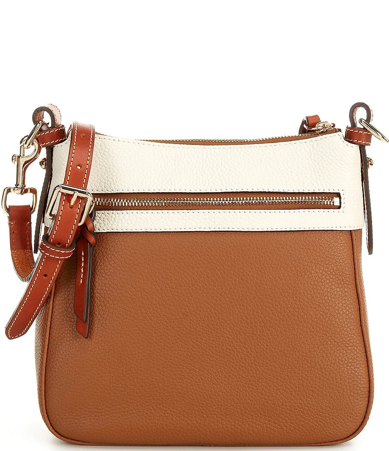 Dooney & Bourke Color Block Leather Crossbody Bag