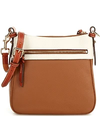 Dooney & Bourke Color Block Leather Crossbody Bag