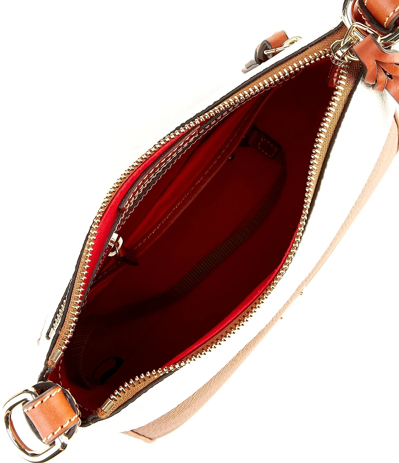 Dooney & Bourke Color Block Leather Crossbody Bag