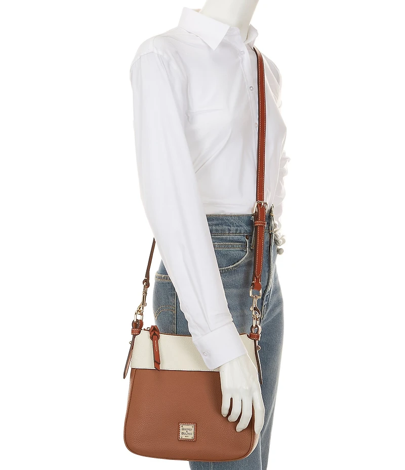 Dooney & Bourke Color Block Leather Crossbody Bag
