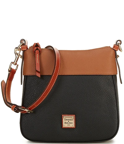 Dooney & Bourke Color Block Leather Crossbody Bag