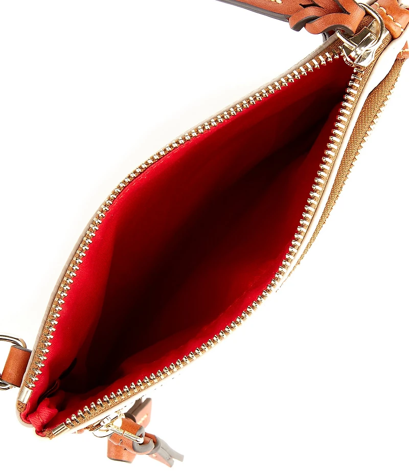 Dooney & Bourke Color Block Triple Zip Crossbody Bag