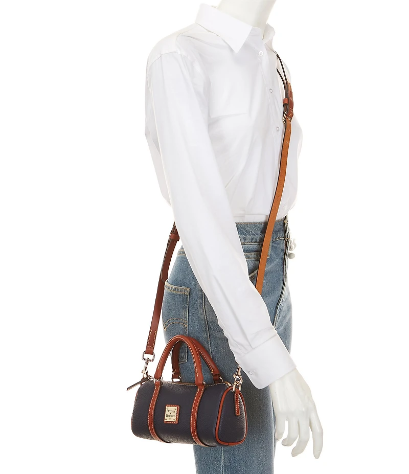 Dooney & Bourke Crossbody East West Barrel Satchel Bag