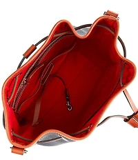 Dooney & Bourke Drawstring Leather Shoulder Bag
