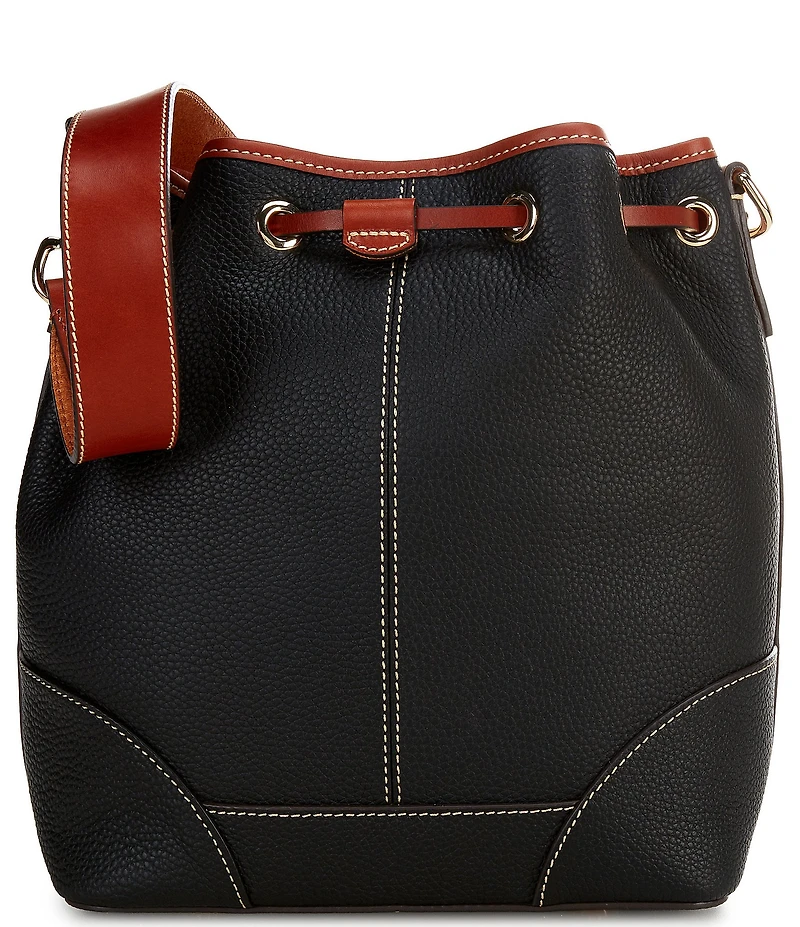 Dooney & Bourke Drawstring Leather Shoulder Bag