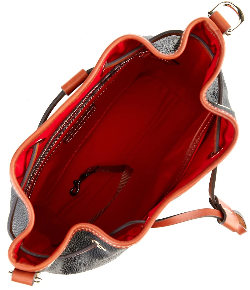 Dooney & Bourke Drawstring Leather Shoulder Bag