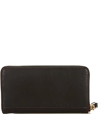 Dooney & Bourke Florentine Collection Large Zip Around Leather Wristlet