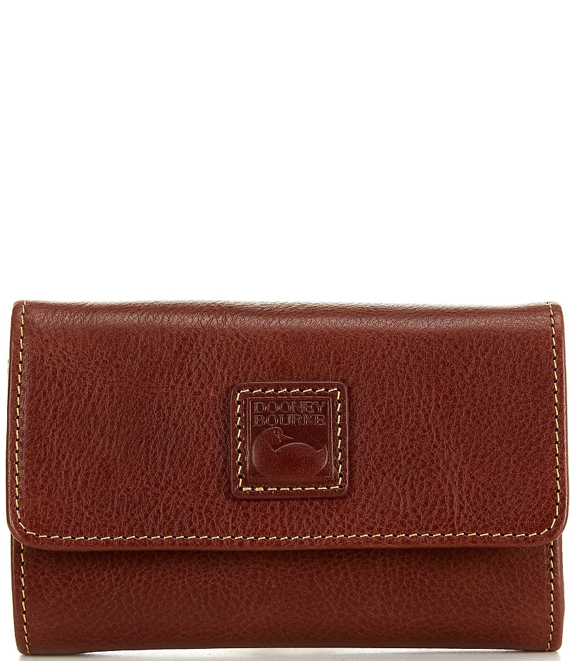Dooney & Bourke Florentine Collection Leather Flap Wallet